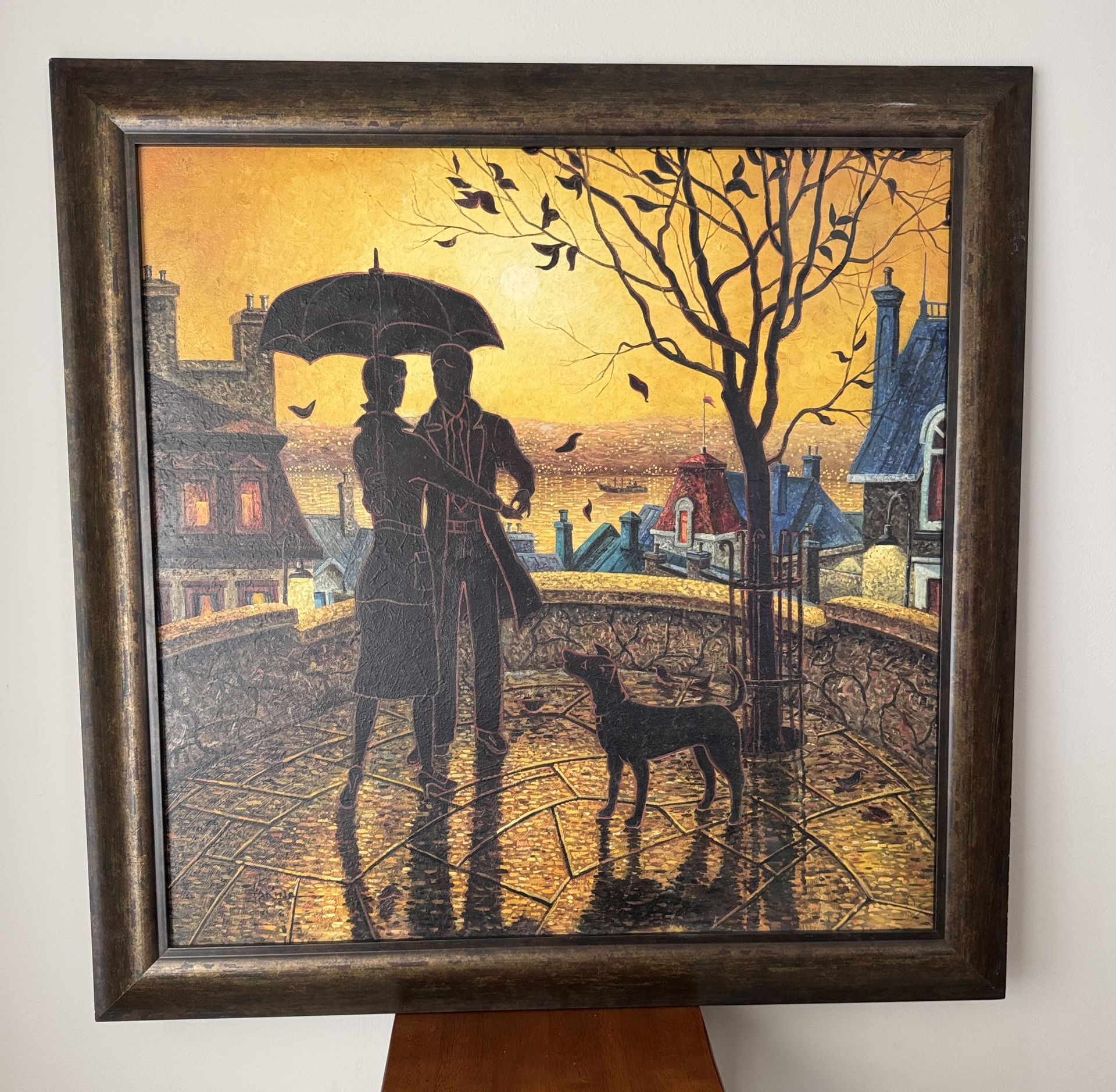 Denis Nolet, 1964 | “Night Tango in Paris” Framed Artwork