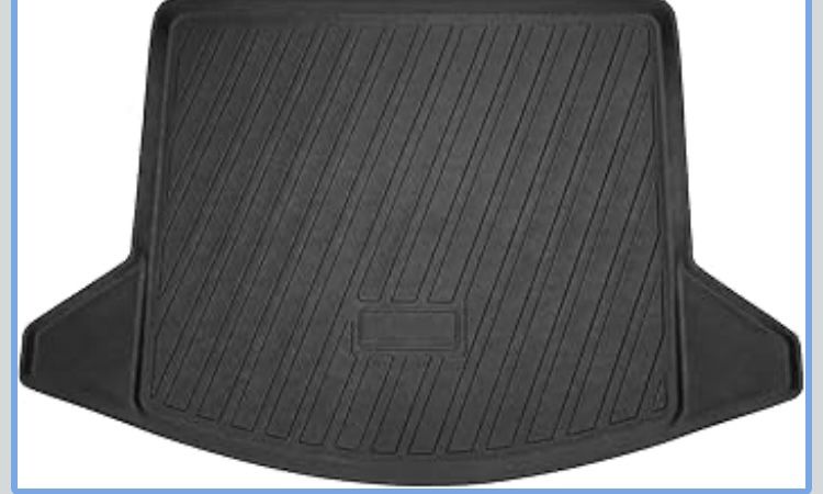 Mixsuper Cargo Liner for Mazda CX-5 2017-2025 2026, All Weather Trunk Mat for CX5 Accessories Anti-Slip Trunk Liner Rear Cargo Mat Black