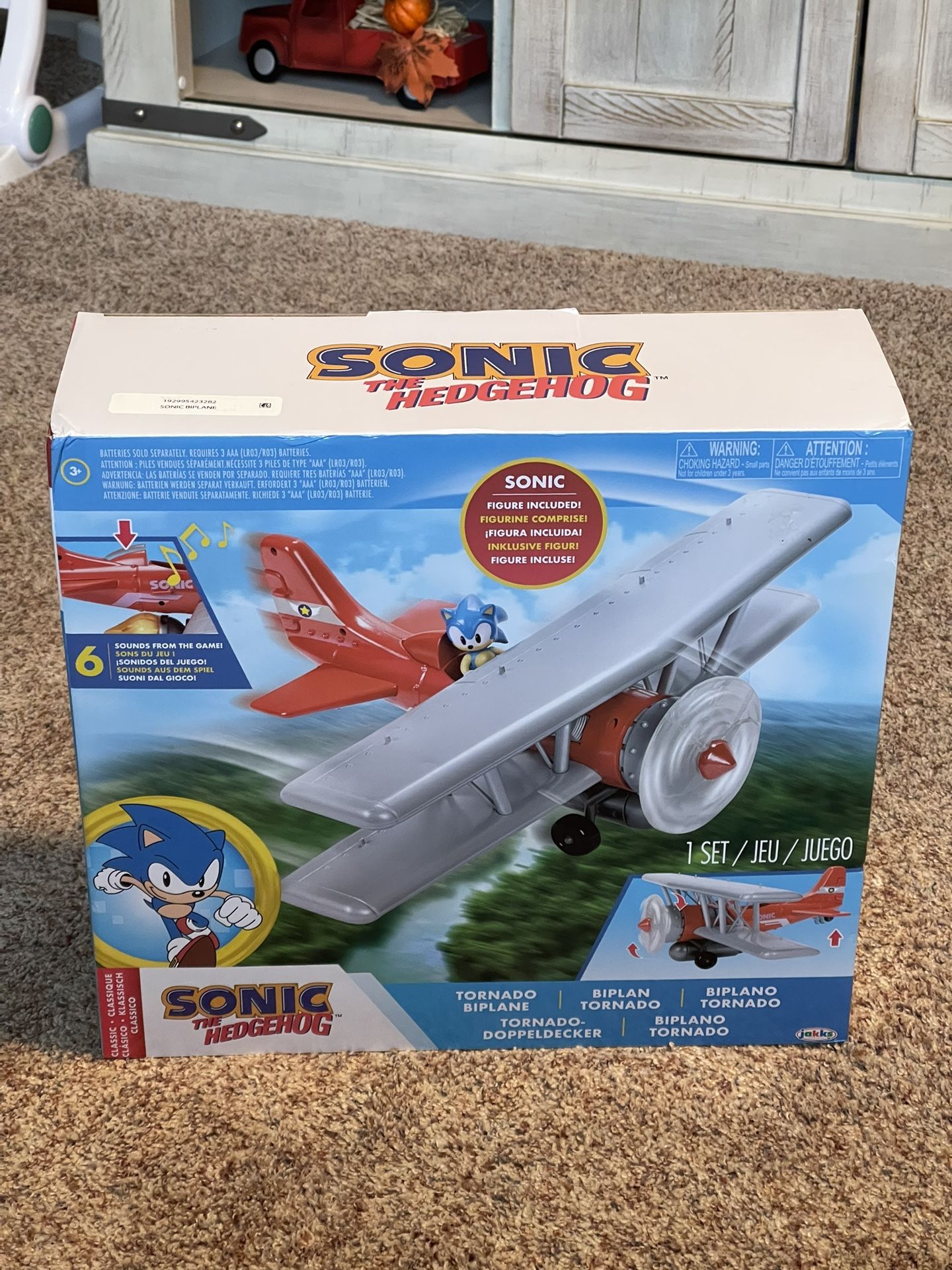 Sonic the Hedgehog Tornado Biplane Set