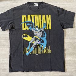 Men's KITH Batman Classic khm032742-001 Vintage Tee Black Size Large New with Tags