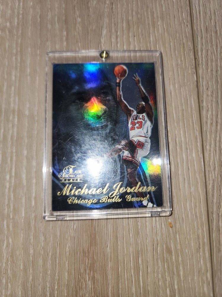 1997-98 Flair Showcase Michael Jordan SEC 2 ROW 3 SEAT 1 HOF BULLS