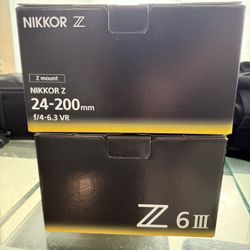 Nikon Z6iii  With Z24-200 Lens 