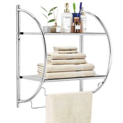 🔥BRAND NEW Wall Mount Bathroom Organizer