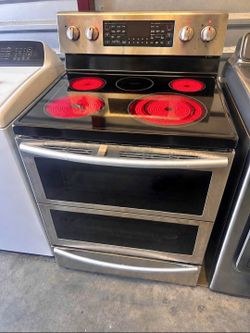 ✨ Samsung Flex Duo Double Oven Glass Top Stove – $350✨