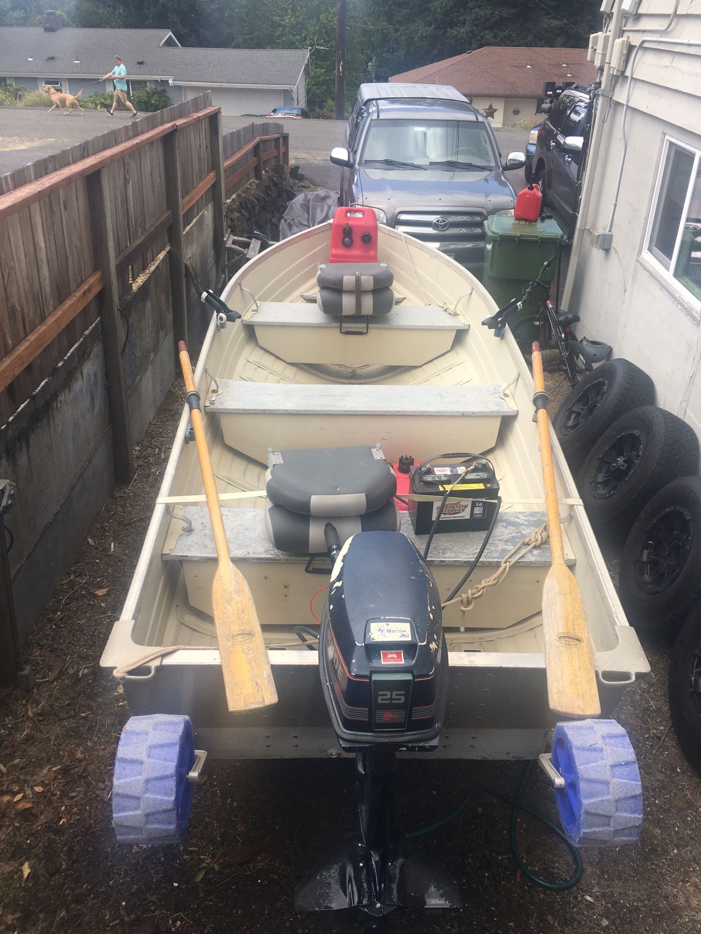 14 Foot MirroCraft Aluminum Boat