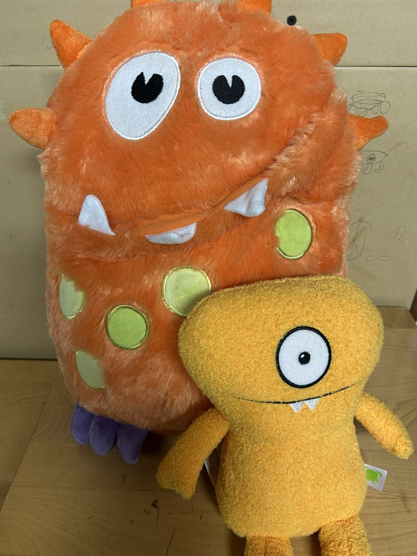 Monster plushies bundle of 2 