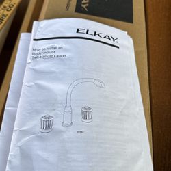 Elkay LKD2439 Chrome Paddle Handle Faucet New Inbox