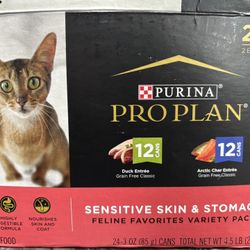 Purina Pro Plan Cat Food - Sensitive Skin & Stomach