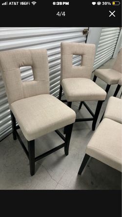 Set of 2 Counter Height Bar Stools