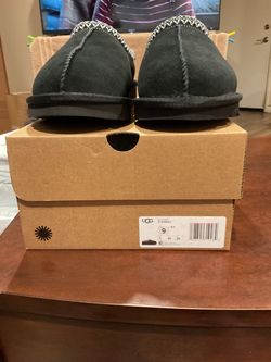 UGG Tasman II Slippers Black Size 9