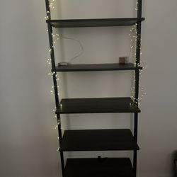 Ladder shelf