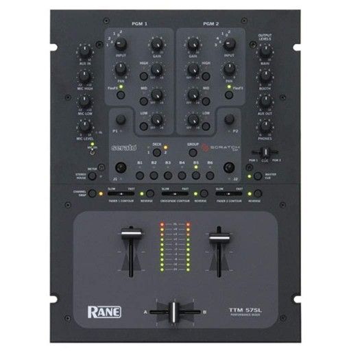 RANE TTM57SL (2 Channel DJ Mixer/Serato Scratch Live Integrated)