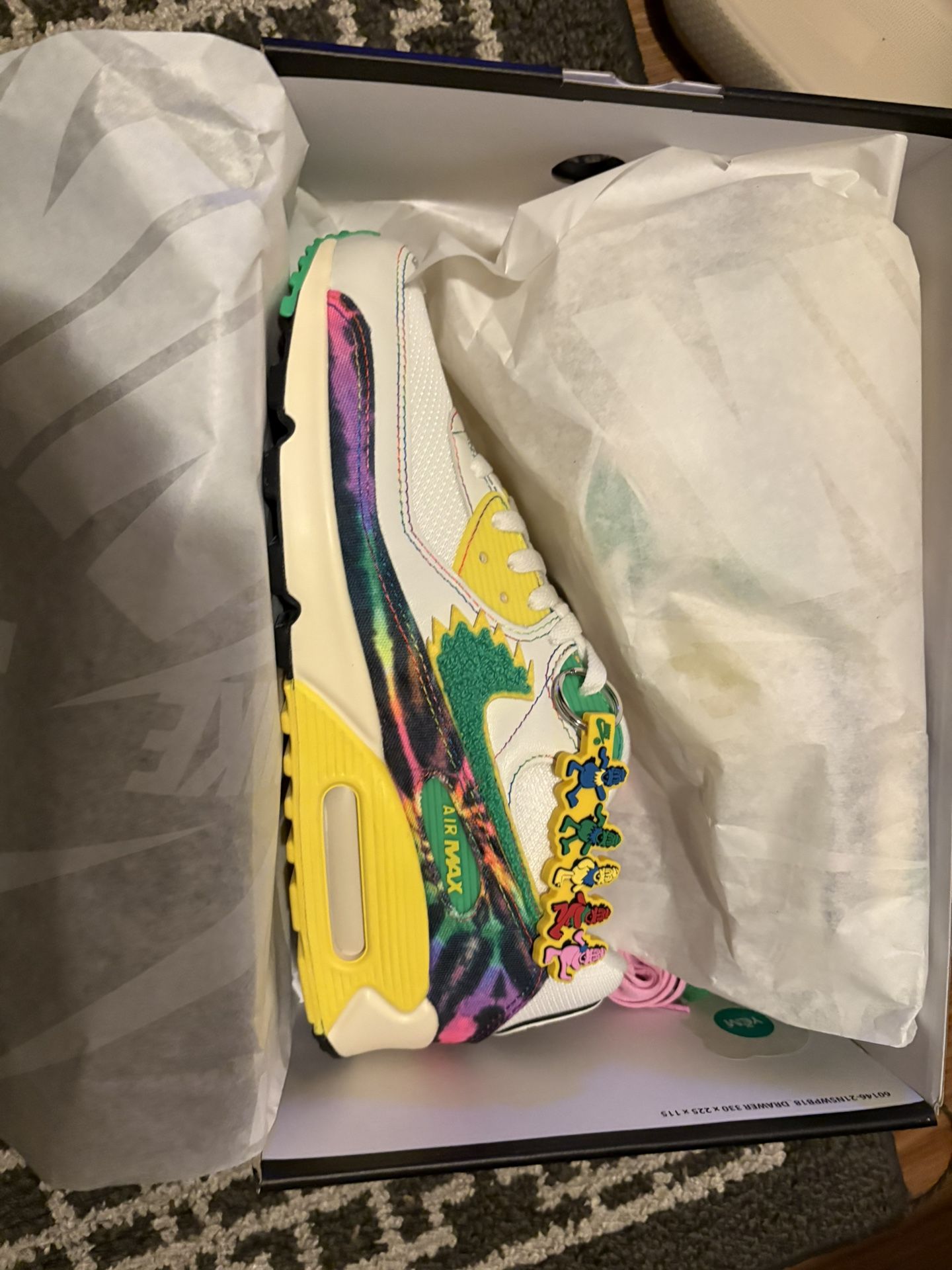 Air Max 90 Grateful Dead Size 10