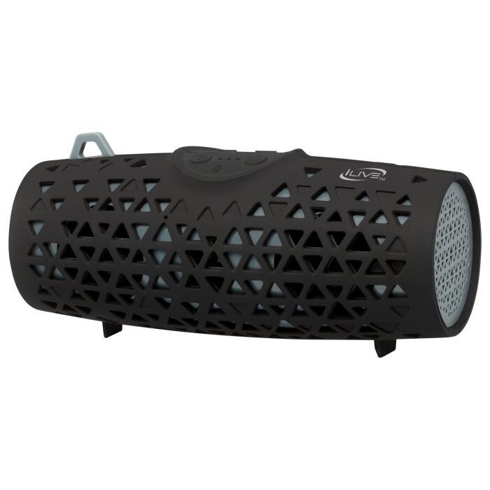 iLive Waterproof Wireless Bluetooth Speaker Black (ISBW337B)