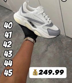 Dior B22 Sneakers White Grey