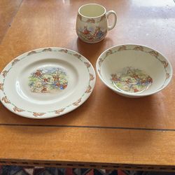 The Royal Doulton Bunnykins "Seesaw" Collection