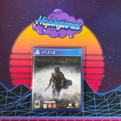 Middle Earth:Shadow of Mordor (Sony PlayStation 4, 2014) CIB