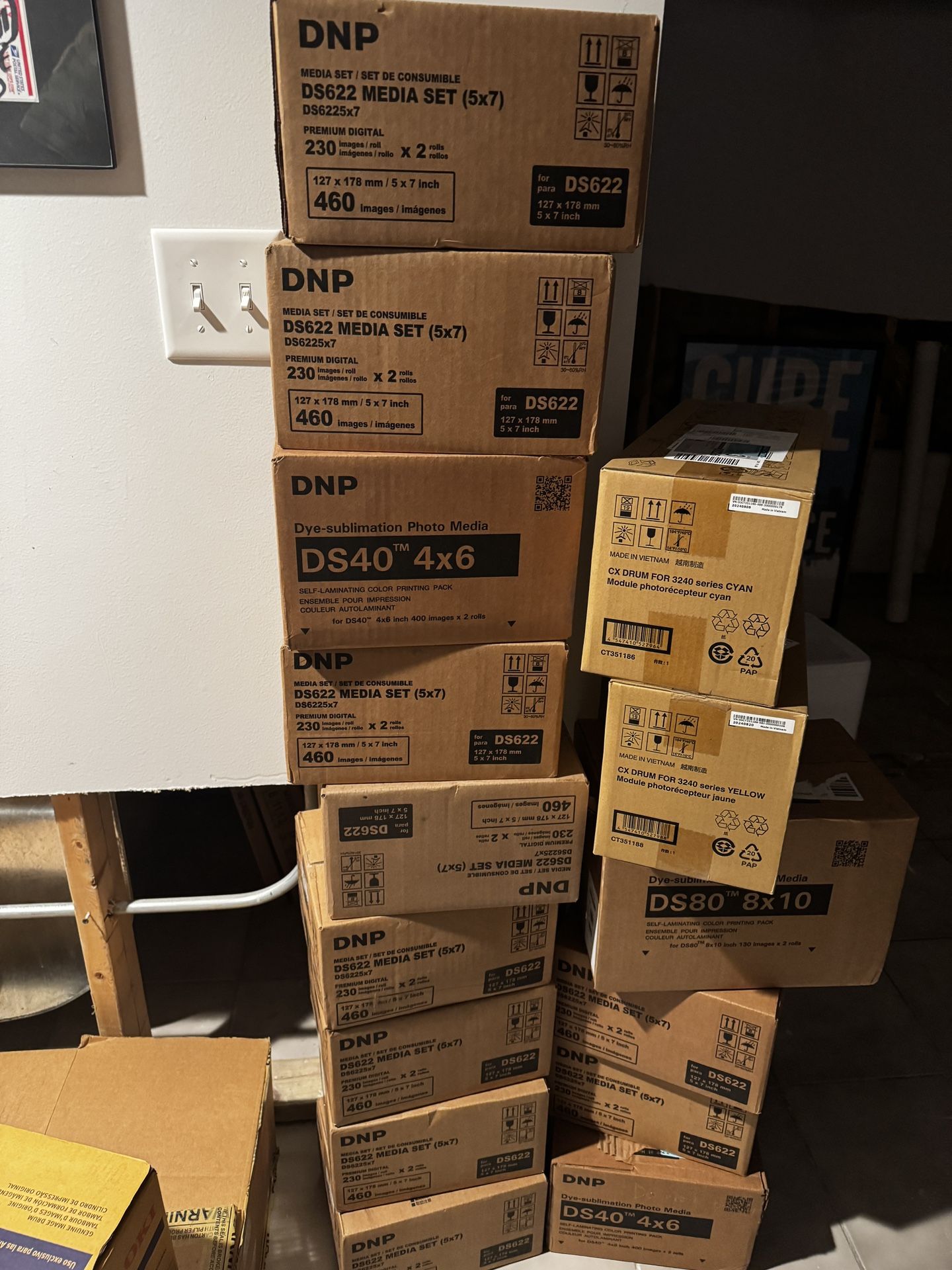 DNP, Fujifilm, Oki Toner New and Genuine