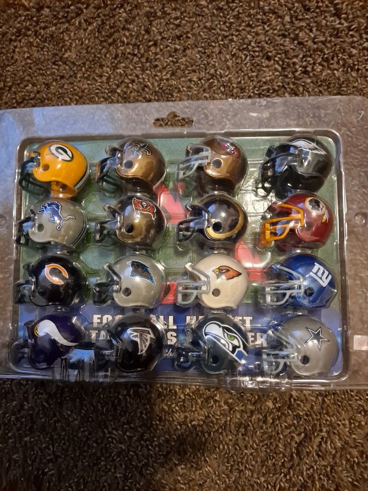 32 Team Nfl Helmets