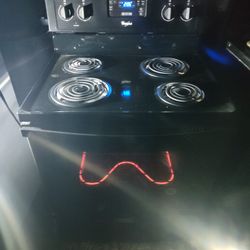 Black Whirlpool Stove Coils Eye 