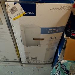 Air CONDITIONER STAND UP FOR ROOMS UP TO 250 FT.  IS REMOTE CONTROLLED USED ONLY ONE TIME FOR THREE WEEKS.