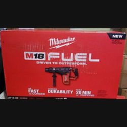 MILWAUKEE M18 FUEL SDS ROTARY HAMMER NEW IN NOX