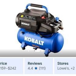Kobalt 3gal. Portable Air Compressor 