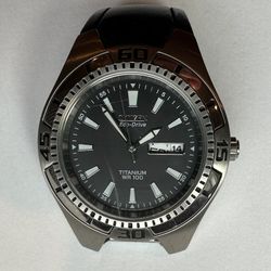 Citizen eco drive titanium wr100 cheap battery