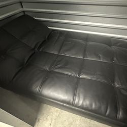 Leather Futon Sofa Bed