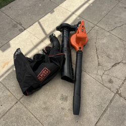 Black & Decker BEBL7000 VACPACK 120V 3-in-1 Leaf Blower/Vacuum/Mulcher 