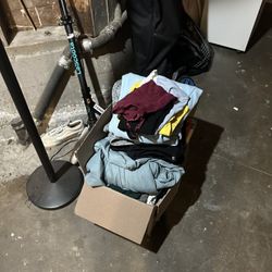 Box Of Clothes. 