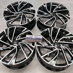 18” Inch Audi Golf GTI 18x8 5x112 et offset 45 Brand new set (4)