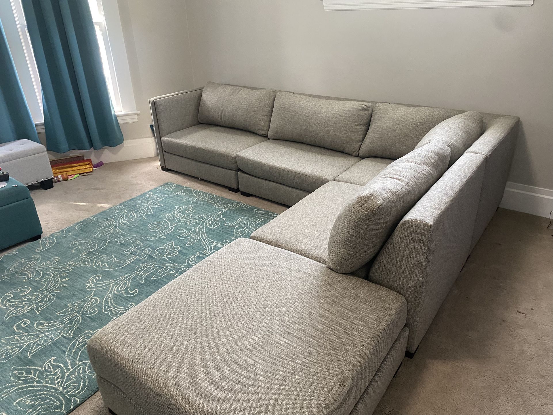 White Modular Couch