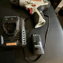 Craftsman Drill Battery And Charger 15.00 Obo