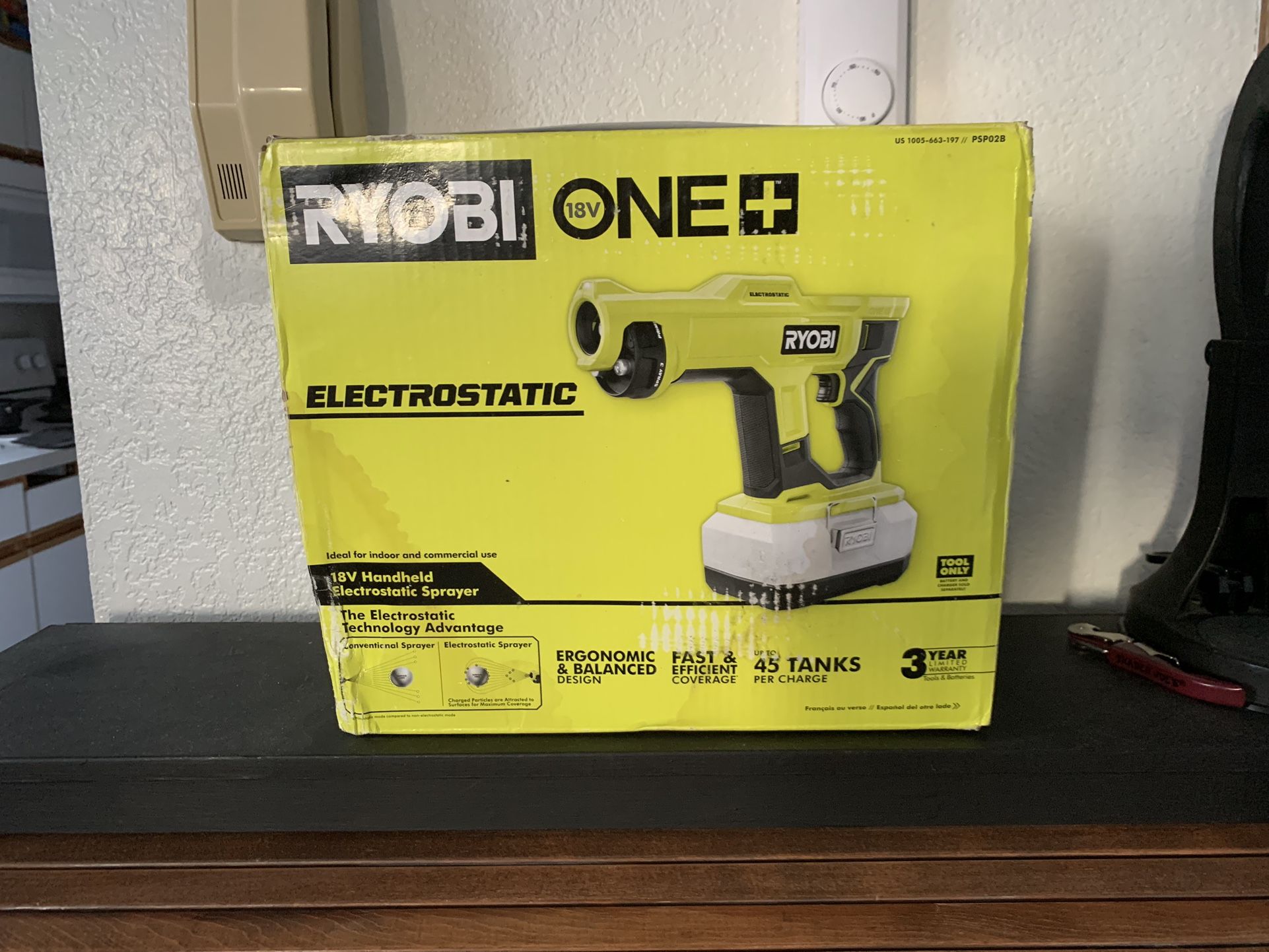 Ryobi Electrostatic Sprayer