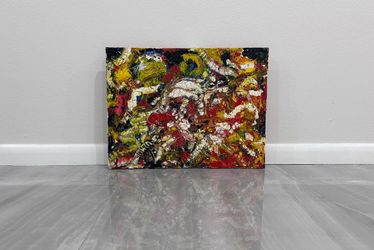 Abstract art  (7) - Oil on canvas