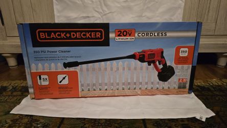 20v Cordless Pressure Washer