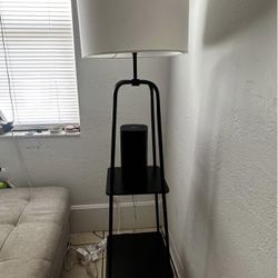 Lamp with Shelves