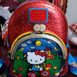 Disney Backpack Loungefly Hello Kitty