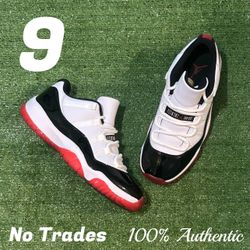 Size 9 Air Jordan 11 Retro Low “Concord/Bred” 🍇 🏀 