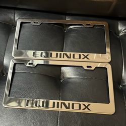 Brand New Equinox License Plate