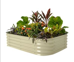 Vego Garden 14” Tall 6 in 1 Modular Metal Raised Garden Bed Kit $99.99
