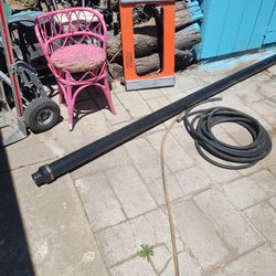 3 Inch Silver Pipe Black Pipe 10 Ft
