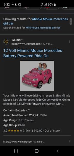 Minnie Mouse Car