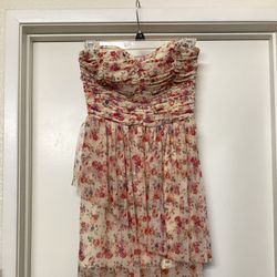 Strapless Summer Dress Size Small 