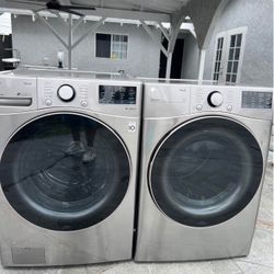 Like new thin Q LG washer and dryer