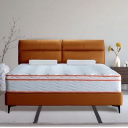 🔥New! 14" King Alwyn Home Luxury Medium Hybrid Mattress