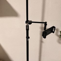 Microphone Stand with iPad Holder 