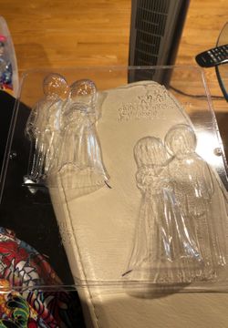 Bride & Groom Assembly (Back & Front) candy soap mold New