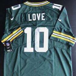 Green Bay Packers Love Jersey 10 Sizes Available